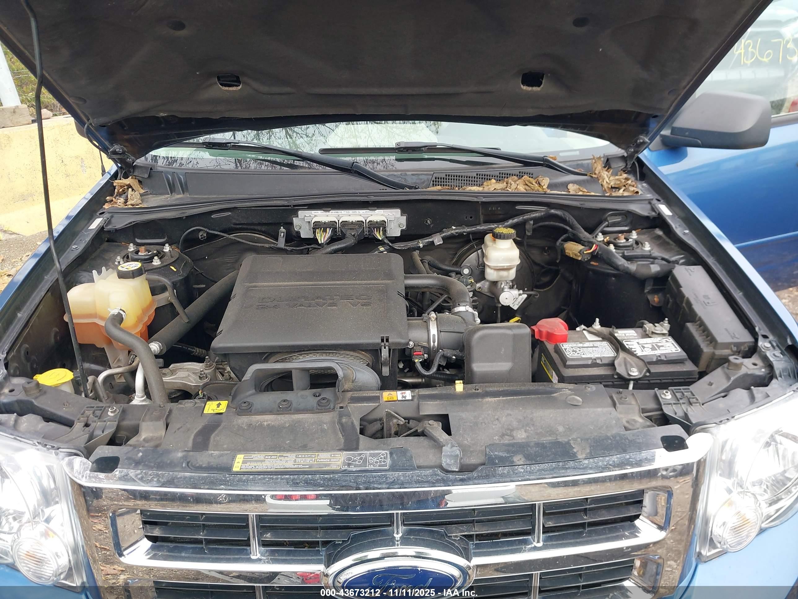 2009 Ford Escape Xlt Blue vin: 1FMCU03G79KA92716