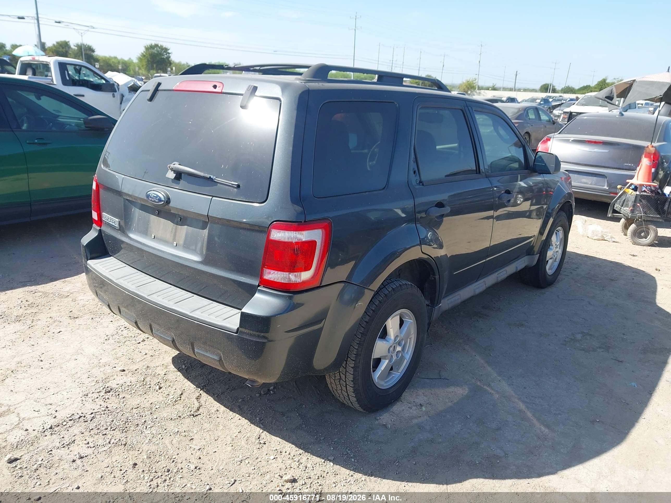 2009 Ford Escape Xlt Синий vin: 1FMCU03G99KA60186