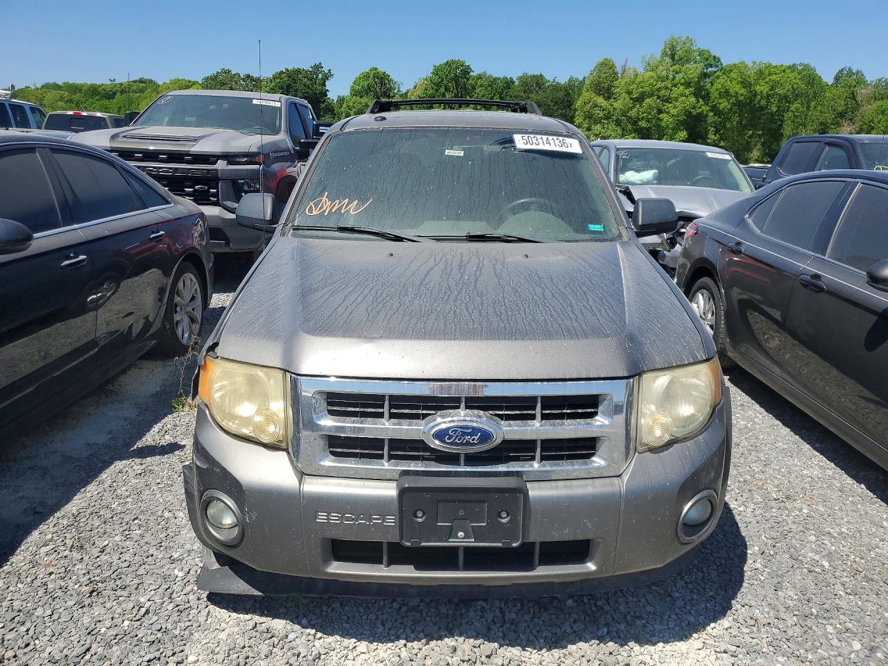 2009 Ford Escape Xlt Gray vin: 1FMCU03G99KA63847
