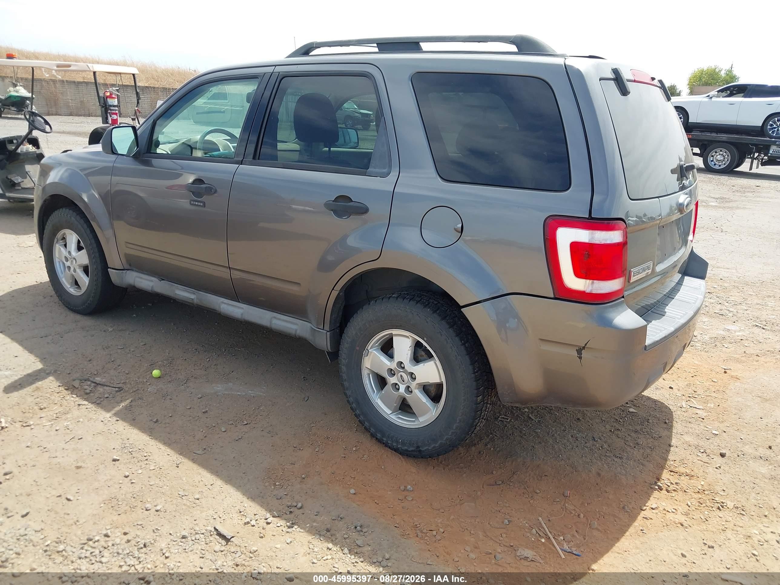 2009 Ford Escape Xlt Gray vin: 1FMCU03G99KB70123