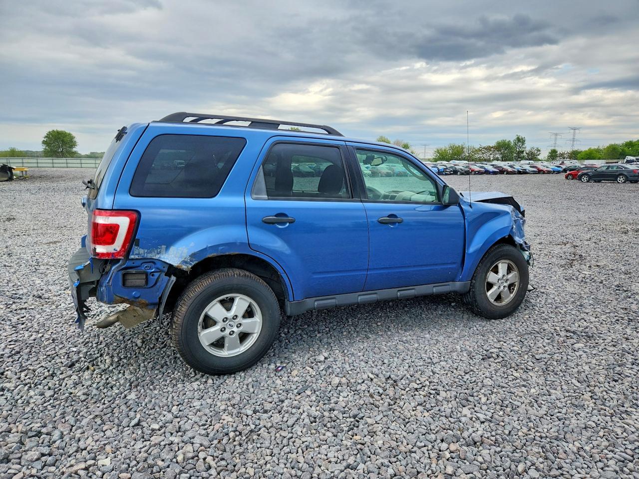2009 Ford Escape Xlt Blue vin: 1FMCU03GX9KA09697