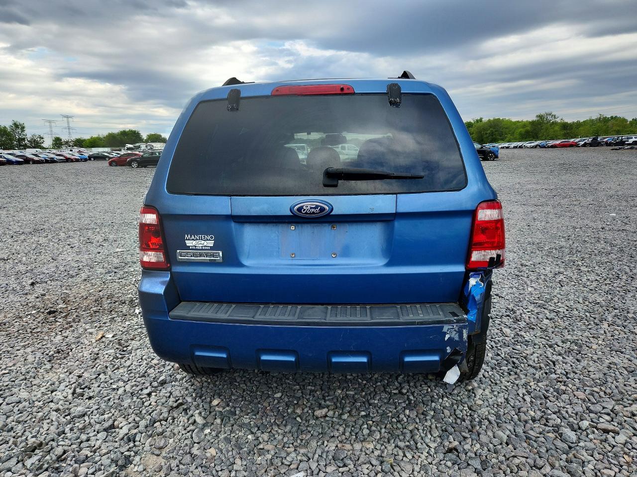 2009 Ford Escape Xlt Blue vin: 1FMCU03GX9KA09697