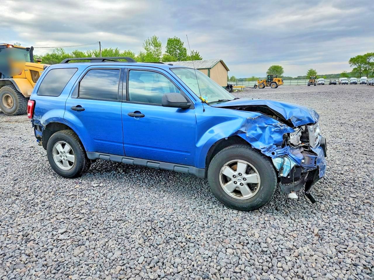 2009 Ford Escape Xlt Blue vin: 1FMCU03GX9KA09697