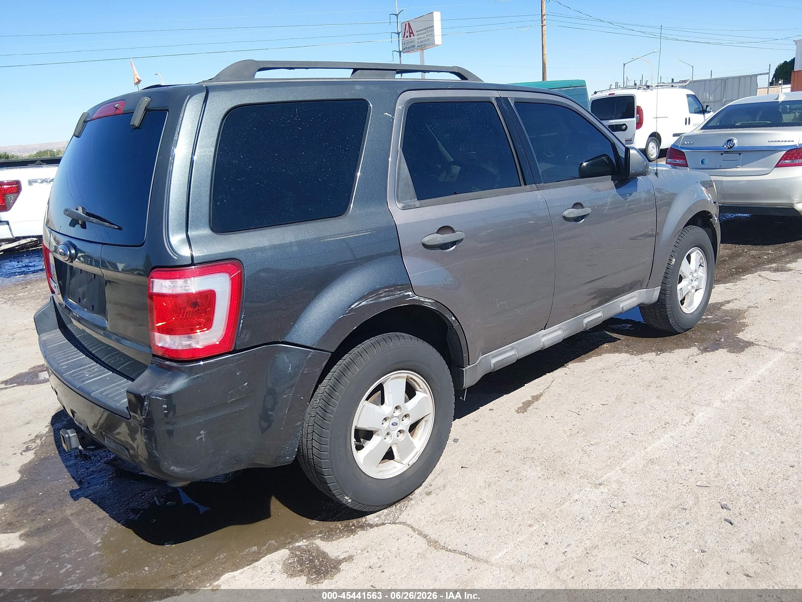 2009 Ford Escape Xlt Gray vin: 1FMCU03GX9KA38102