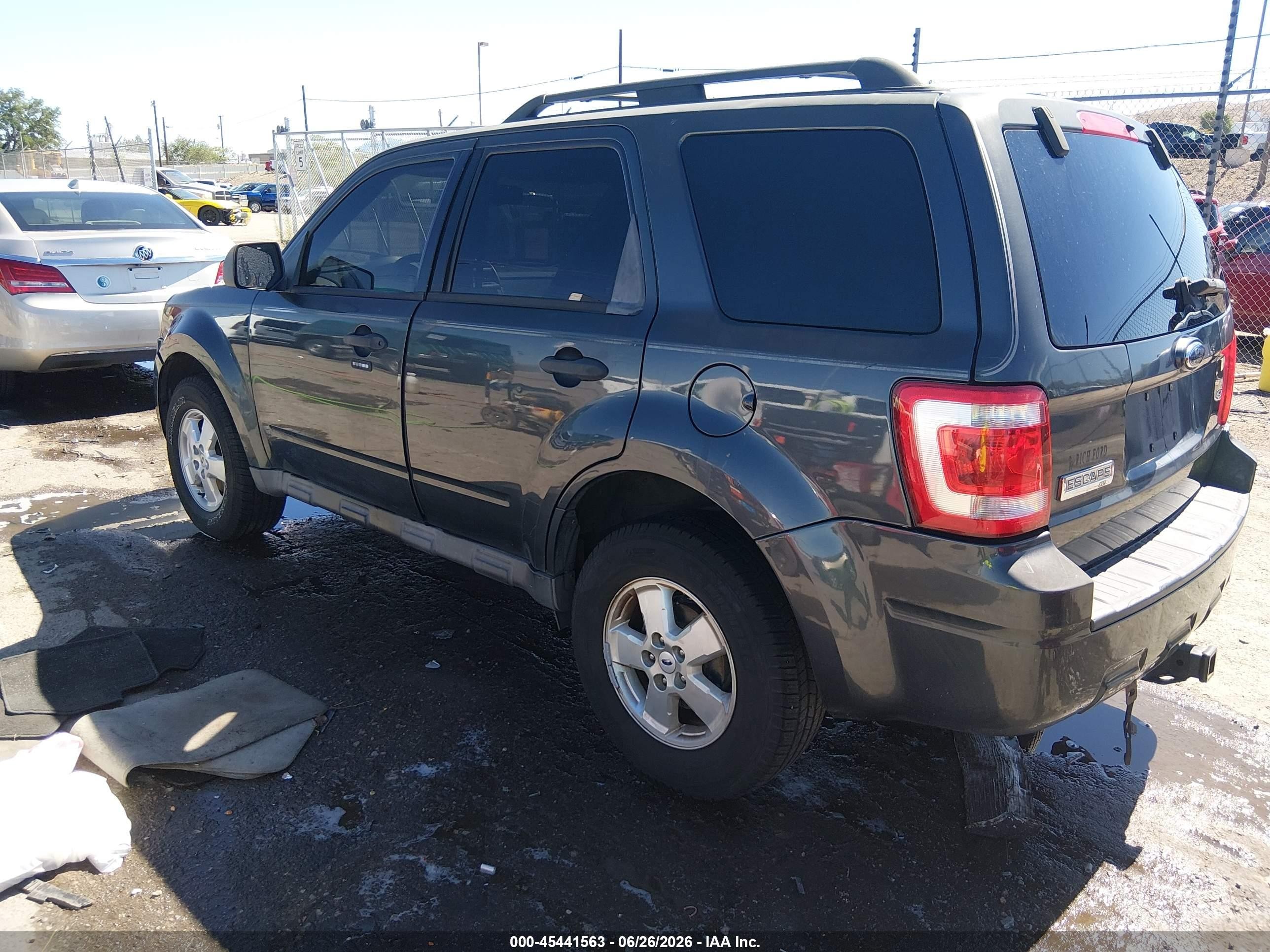 2009 Ford Escape Xlt Gray vin: 1FMCU03GX9KA38102