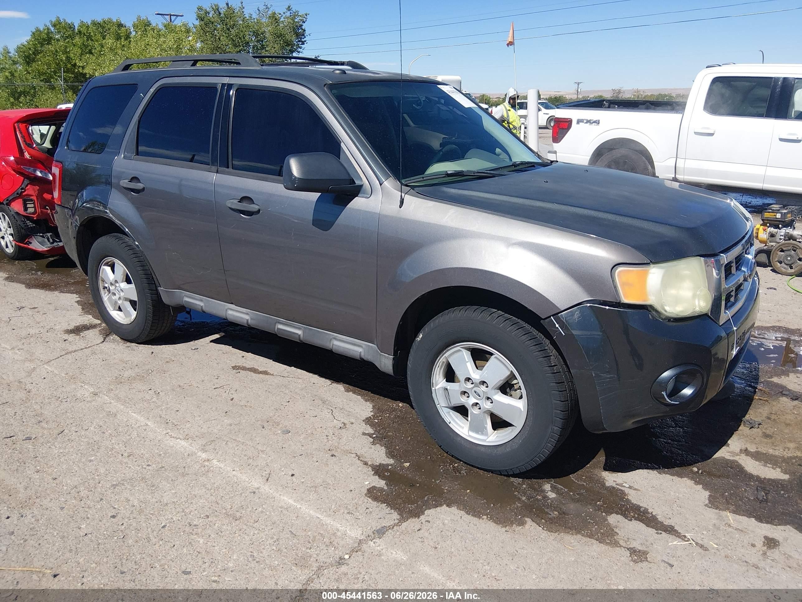 2009 Ford Escape Xlt Gray vin: 1FMCU03GX9KA38102