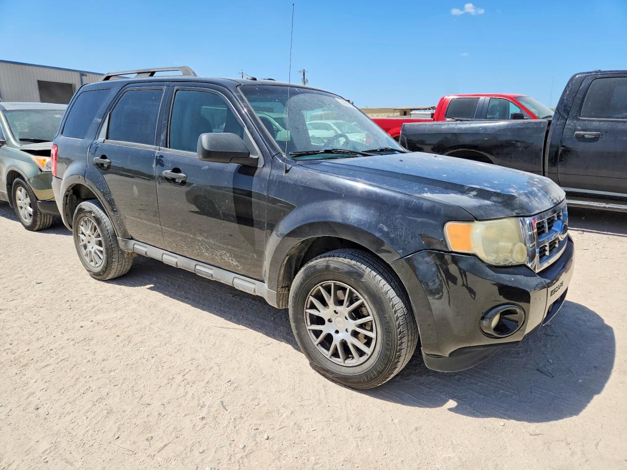 2009 Ford Escape Xlt Black vin: 1FMCU03GX9KA62660