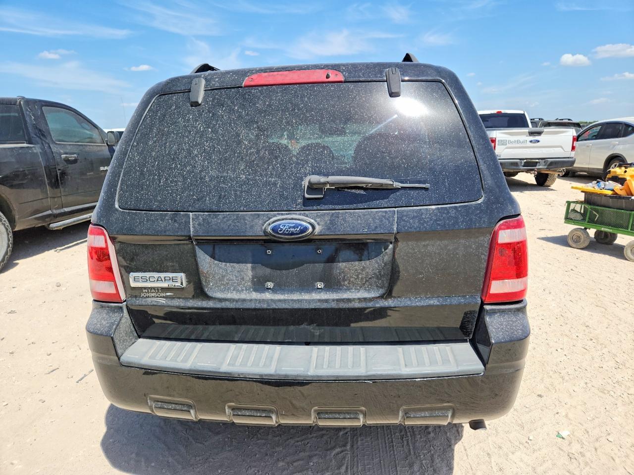 2009 Ford Escape Xlt Black vin: 1FMCU03GX9KA62660