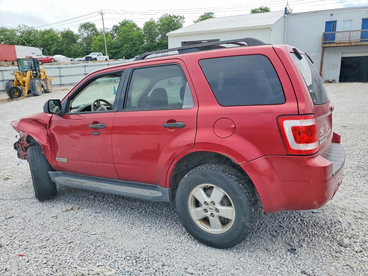 2008 Ford Escape Xlt Red vin: 1FMCU03Z08KB01272