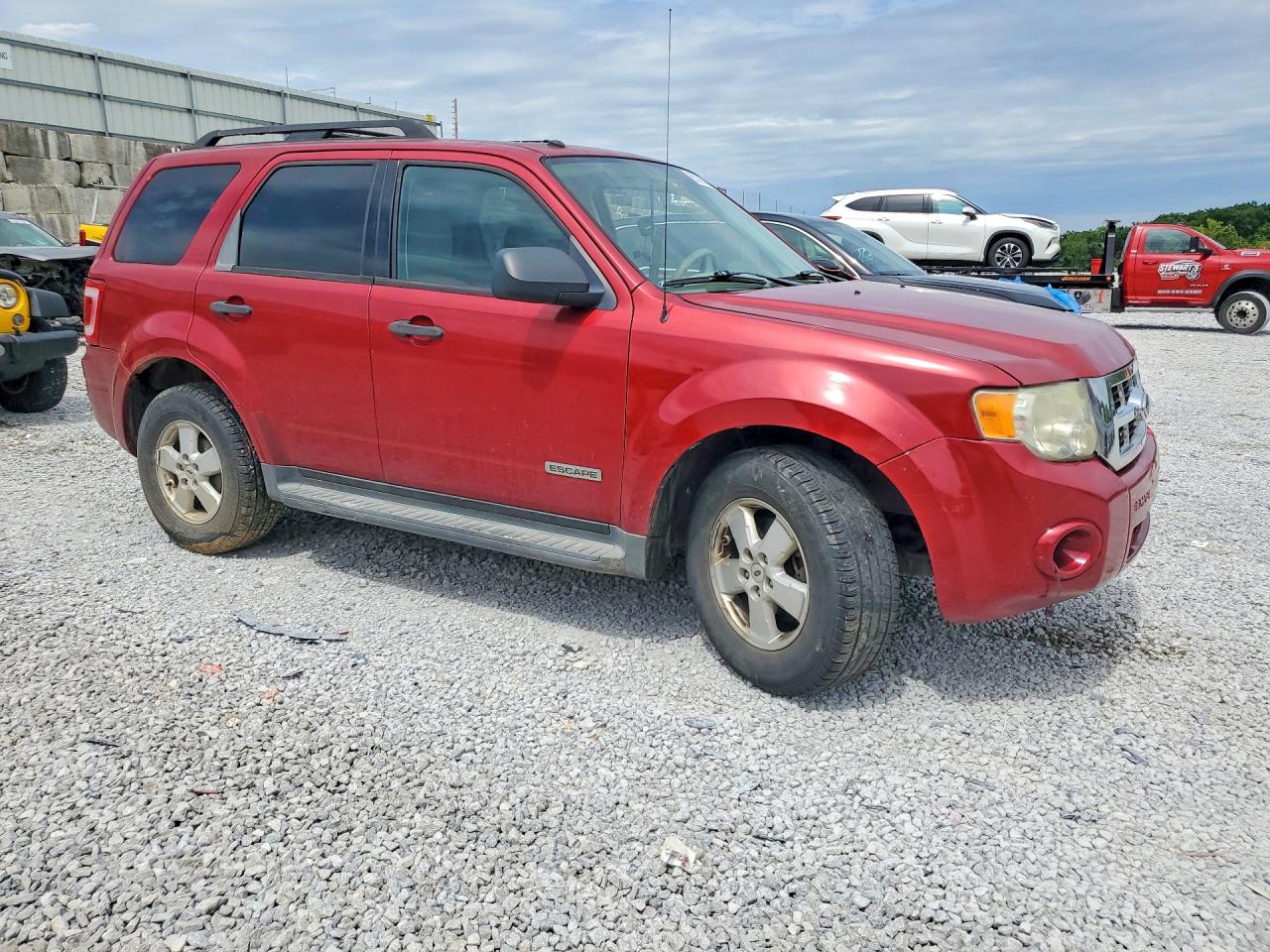 2008 Ford Escape Xlt Red vin: 1FMCU03Z08KB01272