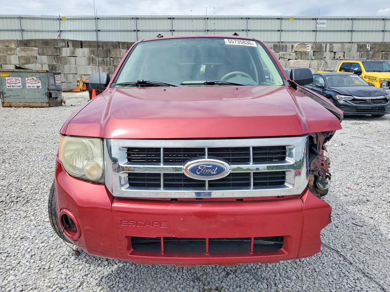 2008 Ford Escape Xlt Red vin: 1FMCU03Z08KB01272