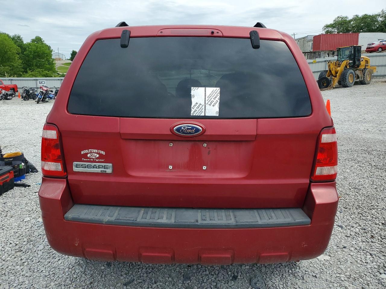 2008 Ford Escape Xlt Red vin: 1FMCU03Z08KB01272