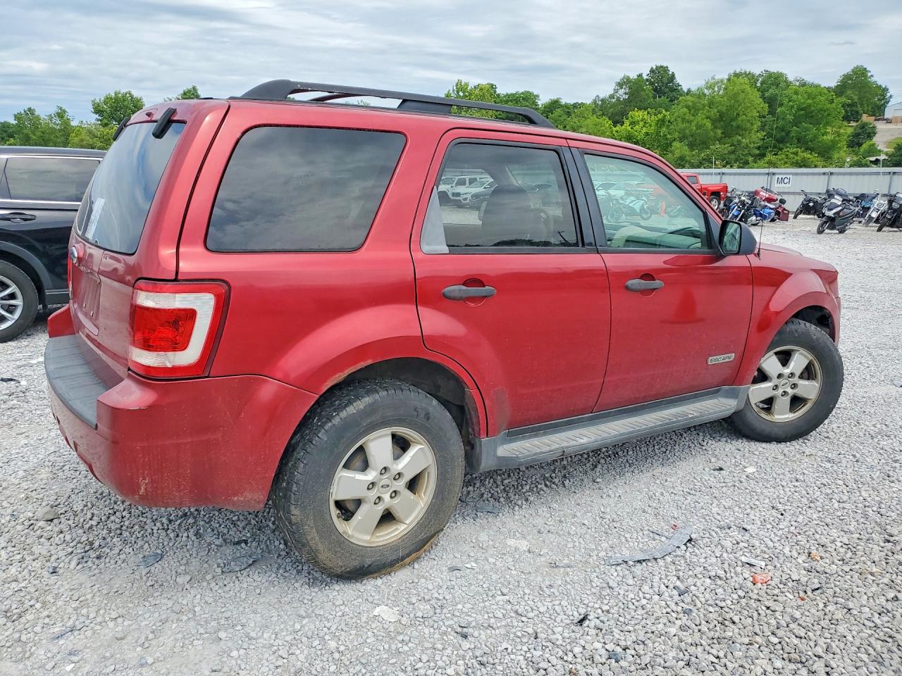 2008 Ford Escape Xlt Red vin: 1FMCU03Z08KB01272