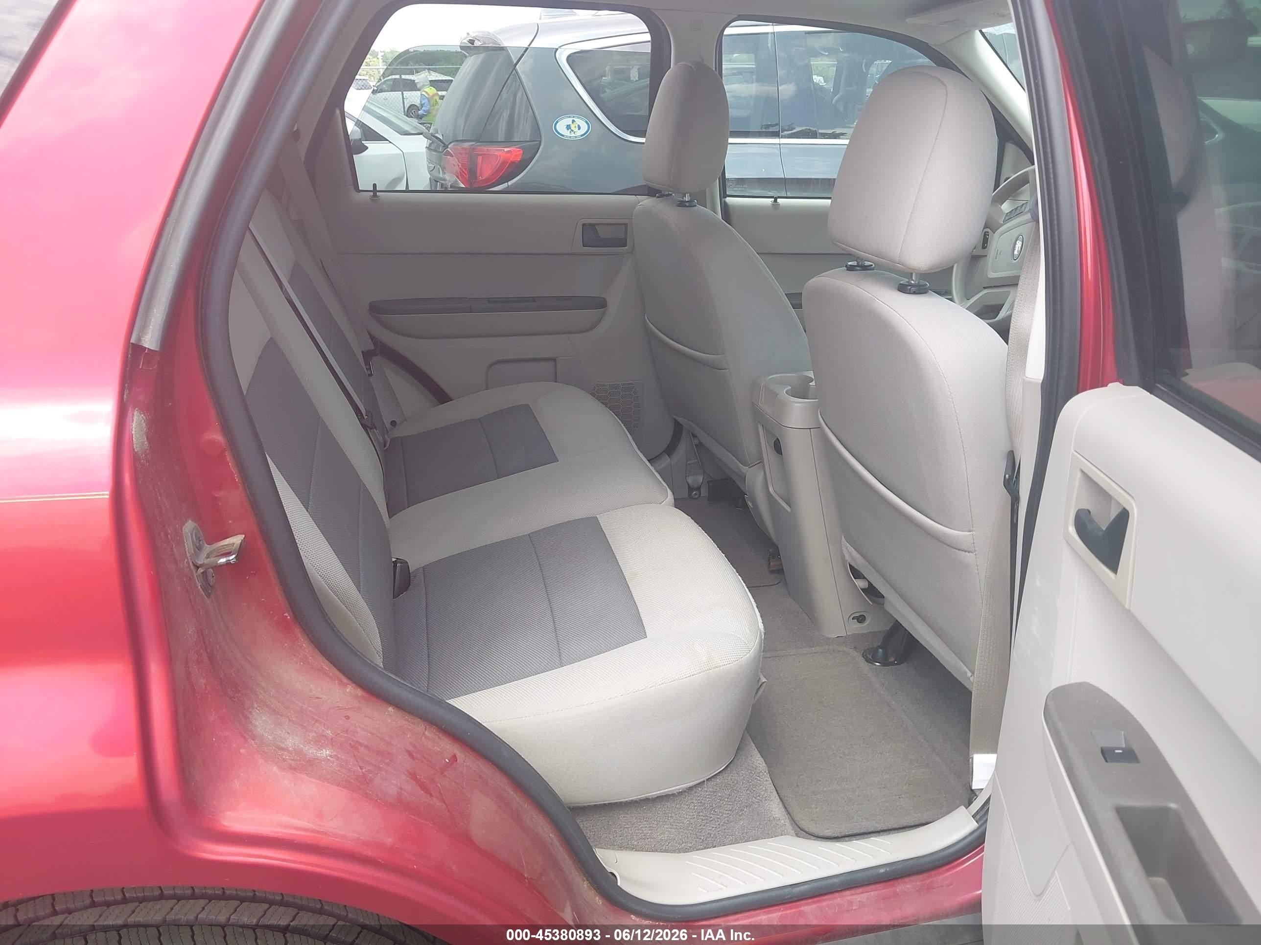 2008 Ford Escape Xlt Red vin: 1FMCU03Z08KE20641