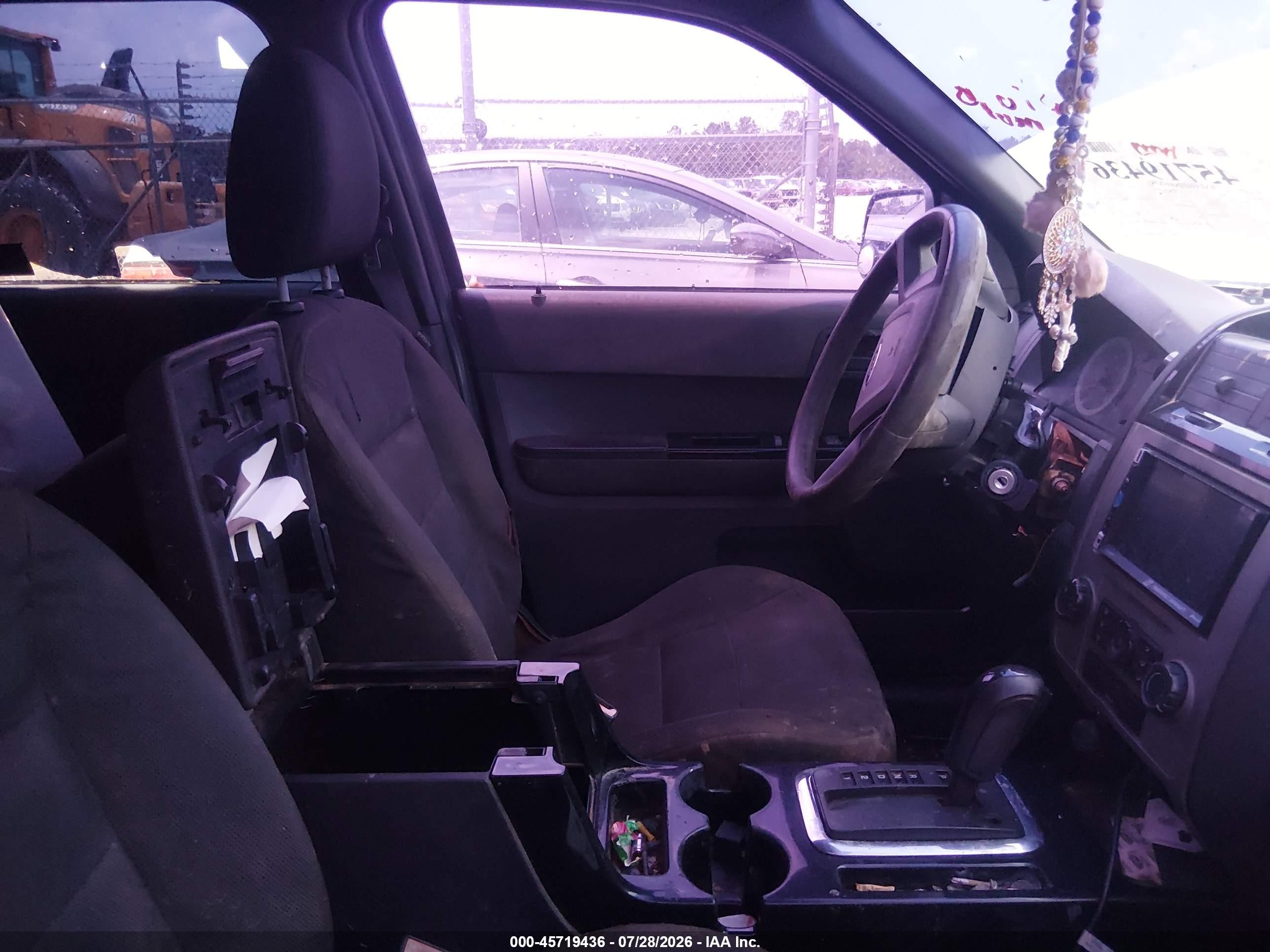 2008 Ford Escape Xlt Black vin: 1FMCU03Z18KC68370