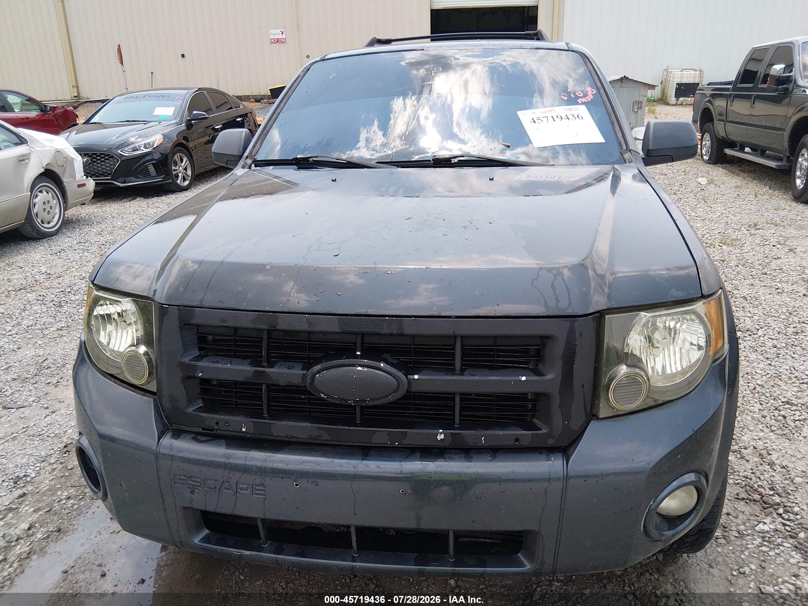 2008 Ford Escape Xlt Black vin: 1FMCU03Z18KC68370