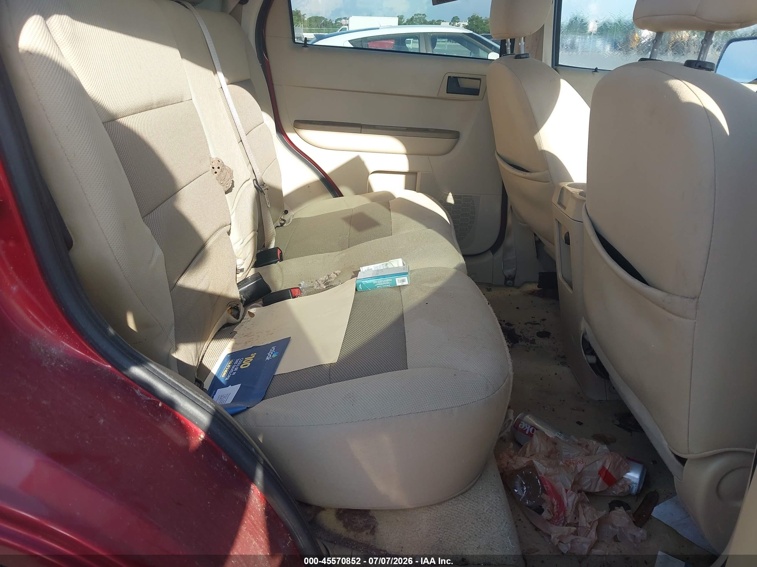 2008 Ford Escape Xlt Красный vin: 1FMCU03Z18KD42080
