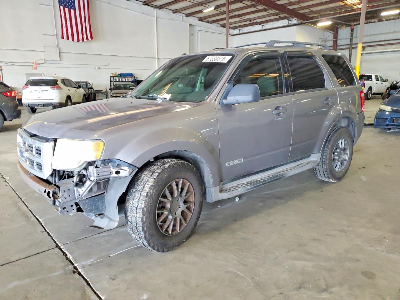 2008 Ford Escape Xlt Gray vin: 1FMCU03Z18KE00981