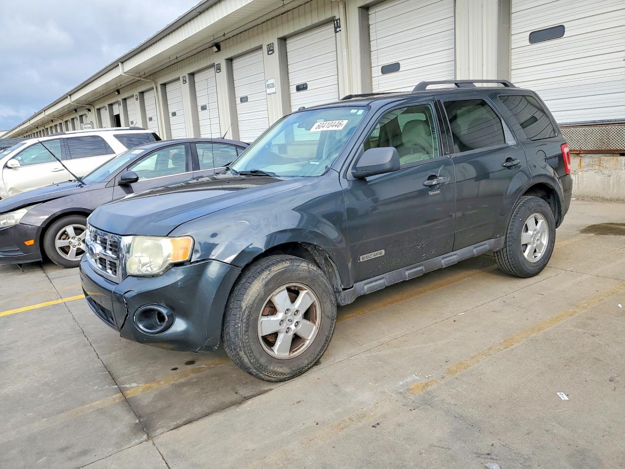 2008 Ford Escape Xlt Gray vin: 1FMCU03Z28KC09277
