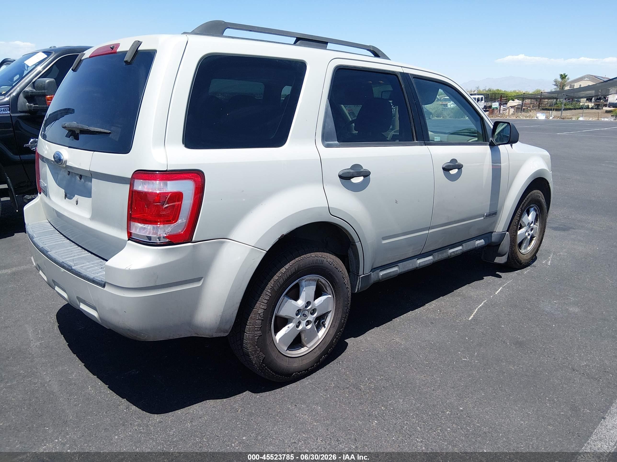 2008 Ford Escape Xlt Tan vin: 1FMCU03Z28KC16701