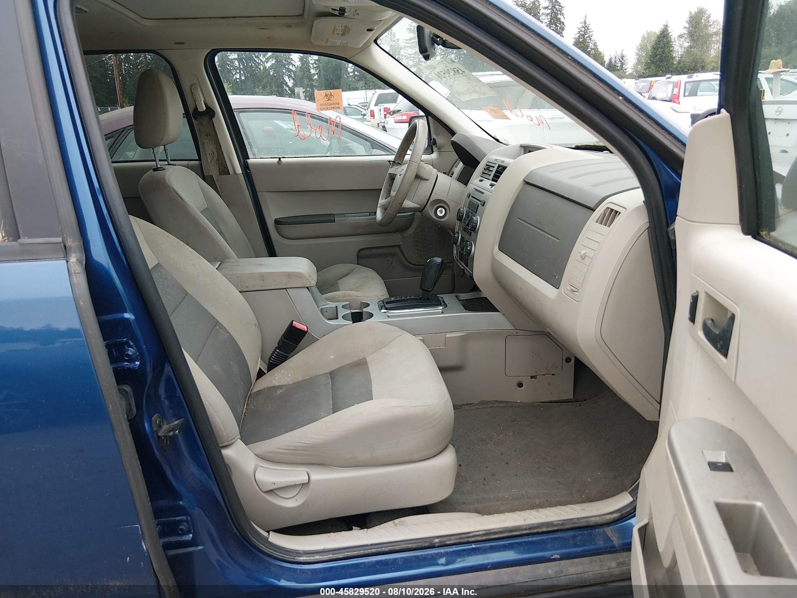 2008 Ford Escape Xlt Blue vin: 1FMCU03Z48KB49261