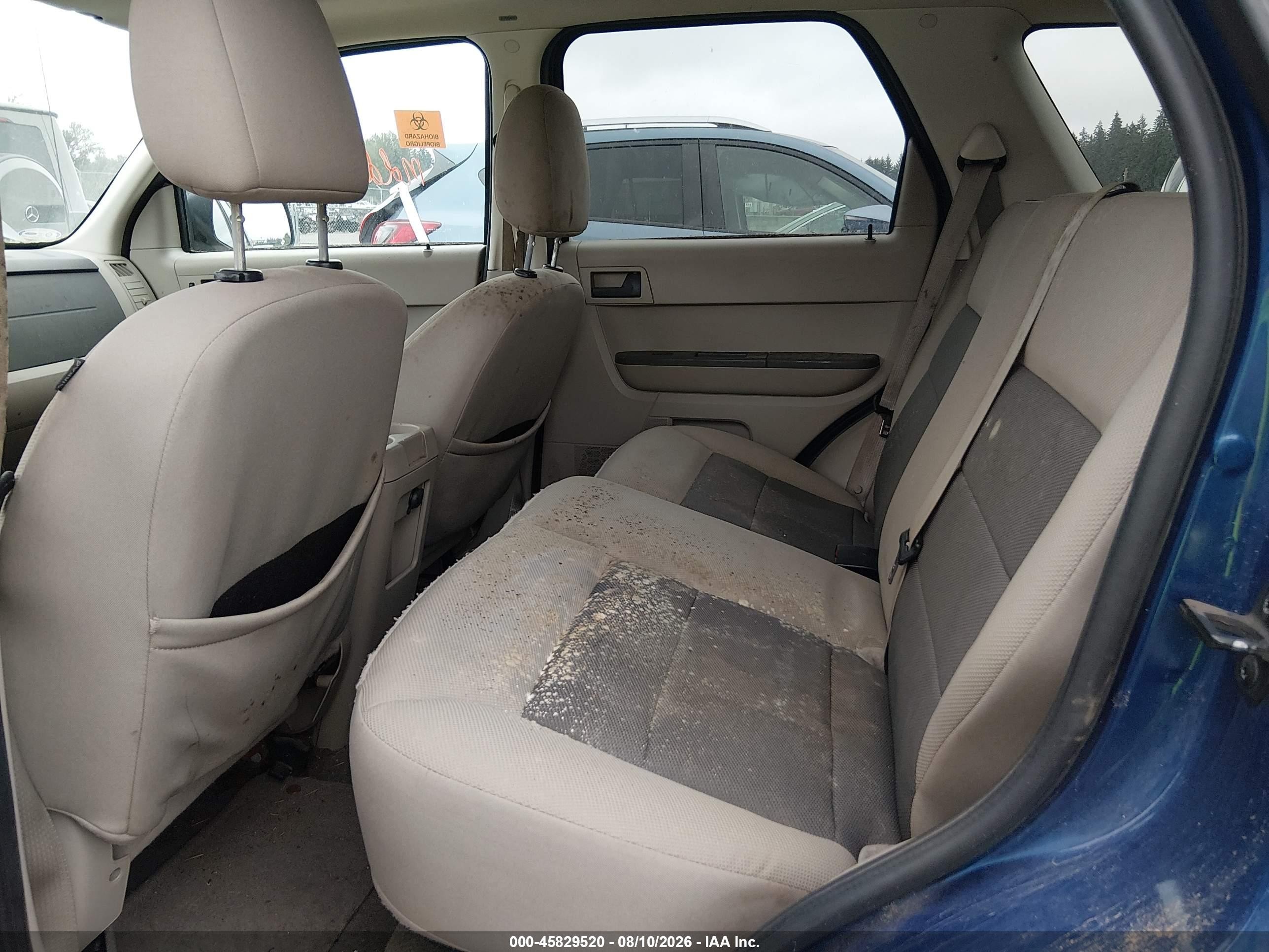 2008 Ford Escape Xlt Blue vin: 1FMCU03Z48KB49261