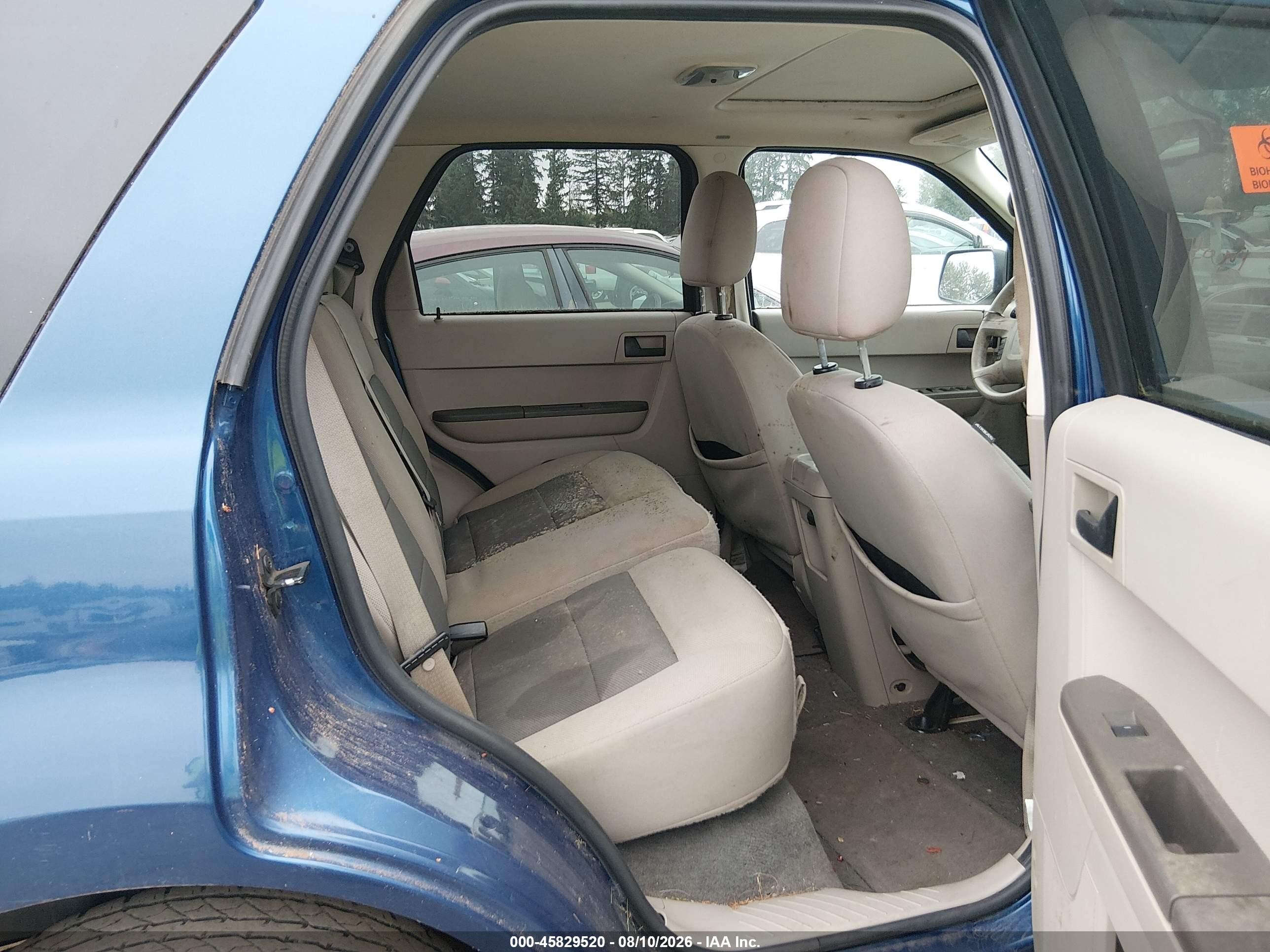 2008 Ford Escape Xlt Blue vin: 1FMCU03Z48KB49261