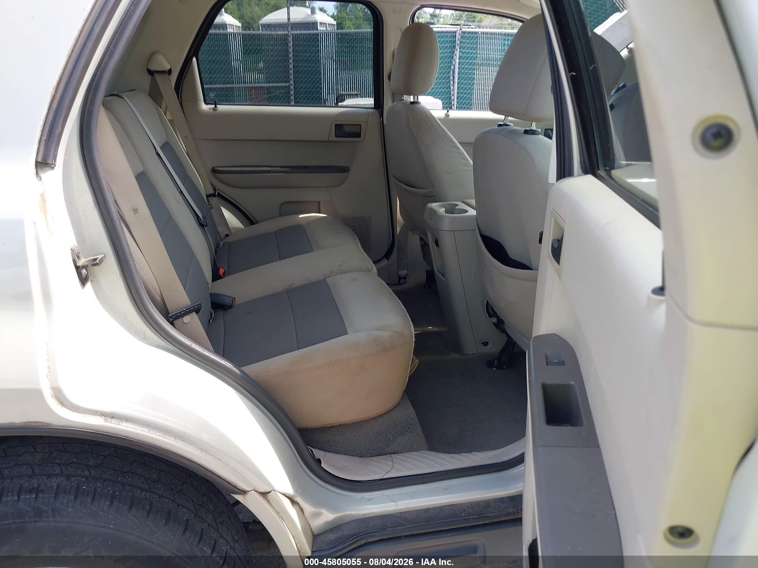 2008 Ford Escape Xlt Champagne vin: 1FMCU03Z48KC72736