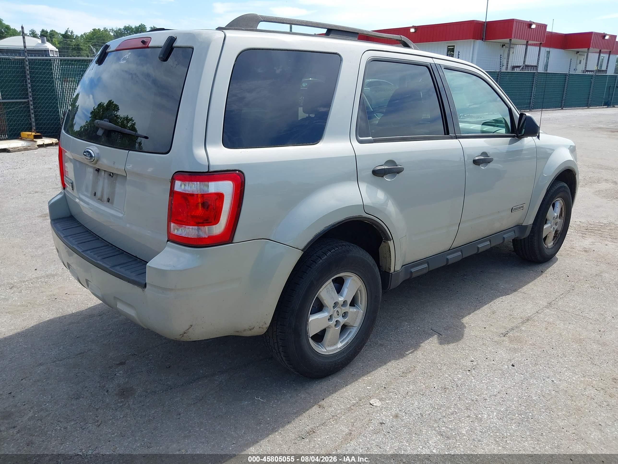 2008 Ford Escape Xlt Champagne vin: 1FMCU03Z48KC72736