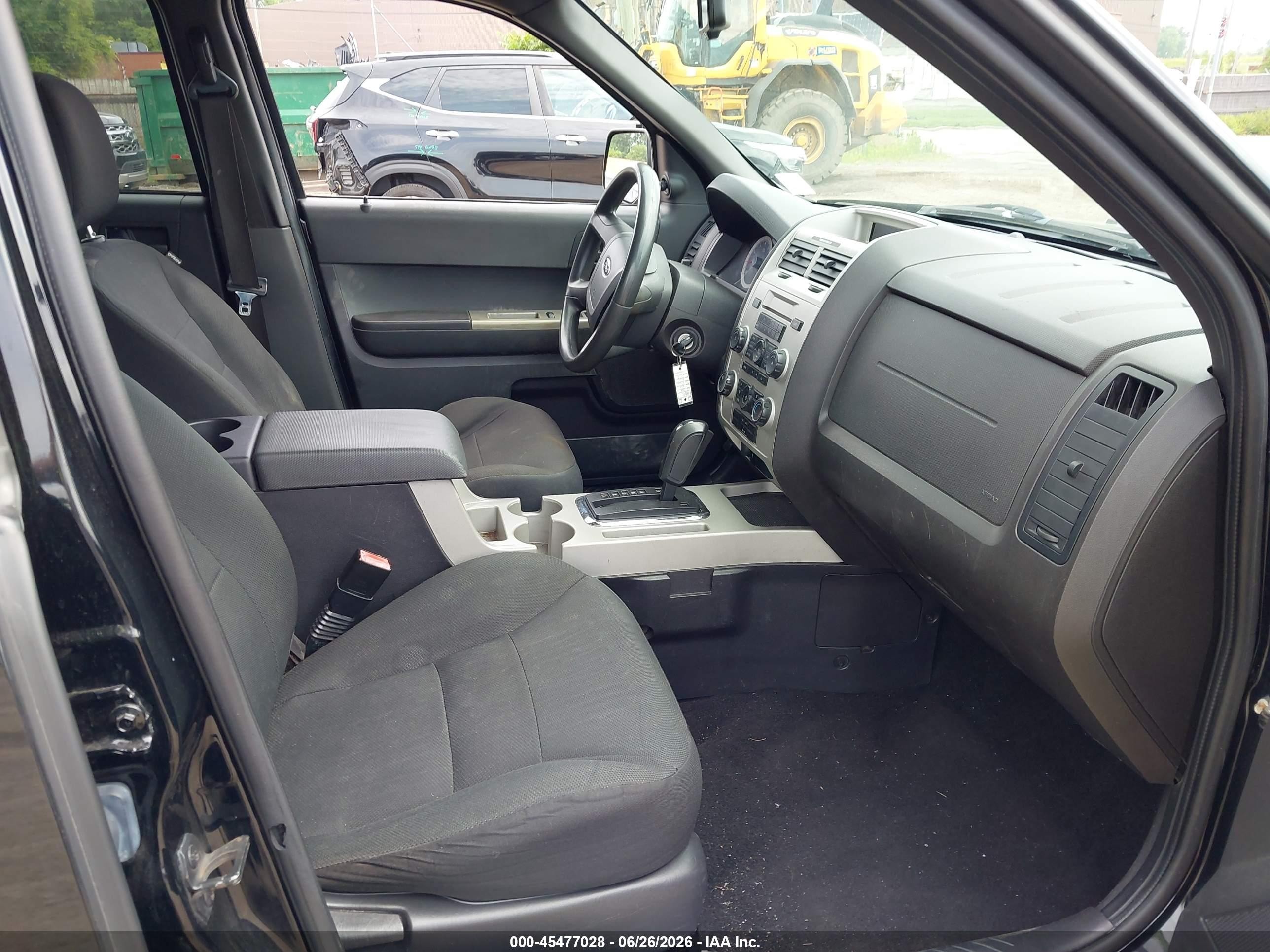 2008 Ford Escape Xlt Black vin: 1FMCU03Z48KD23233