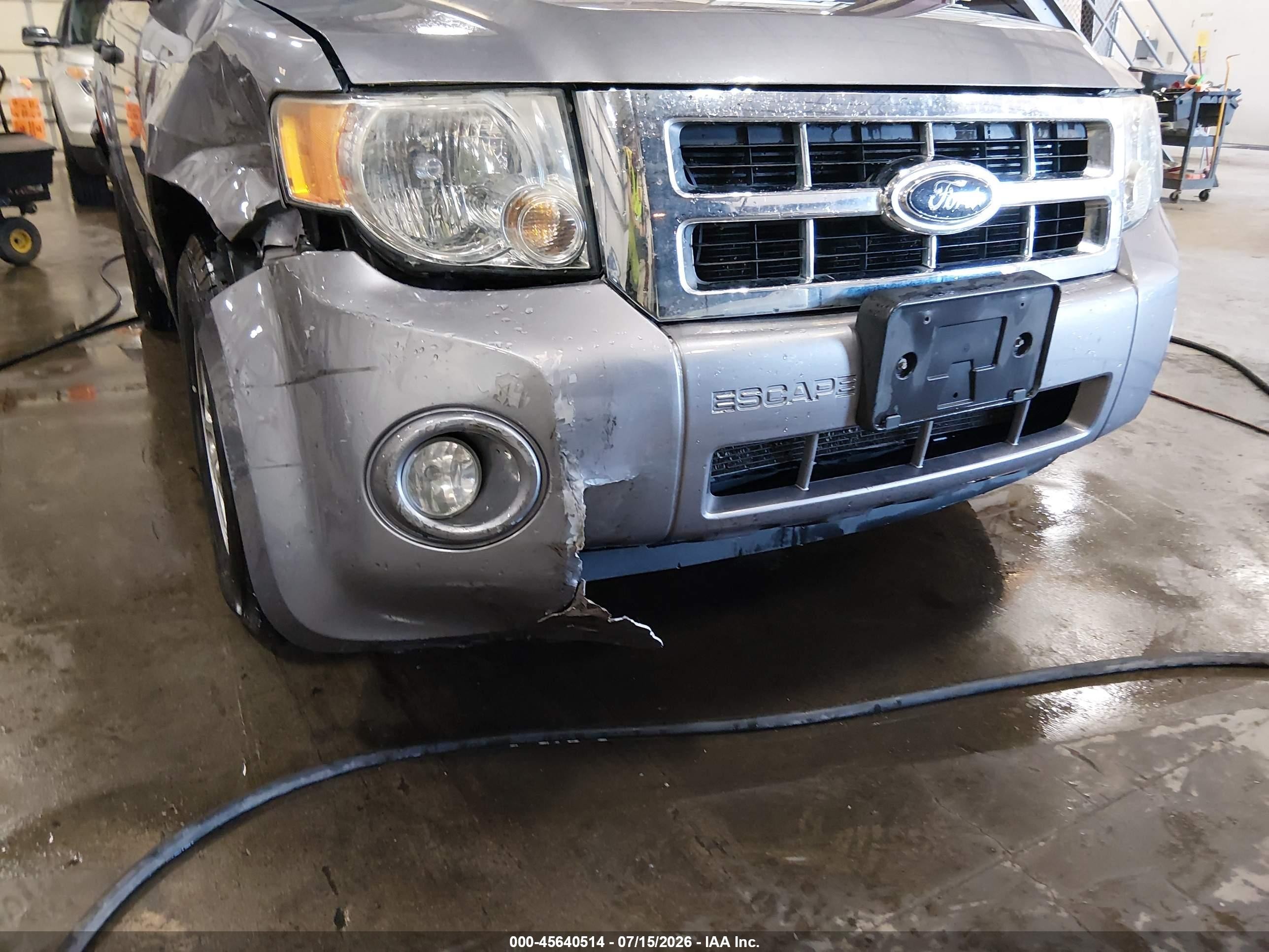 2008 Ford Escape Xlt Silver vin: 1FMCU03Z58KE48371