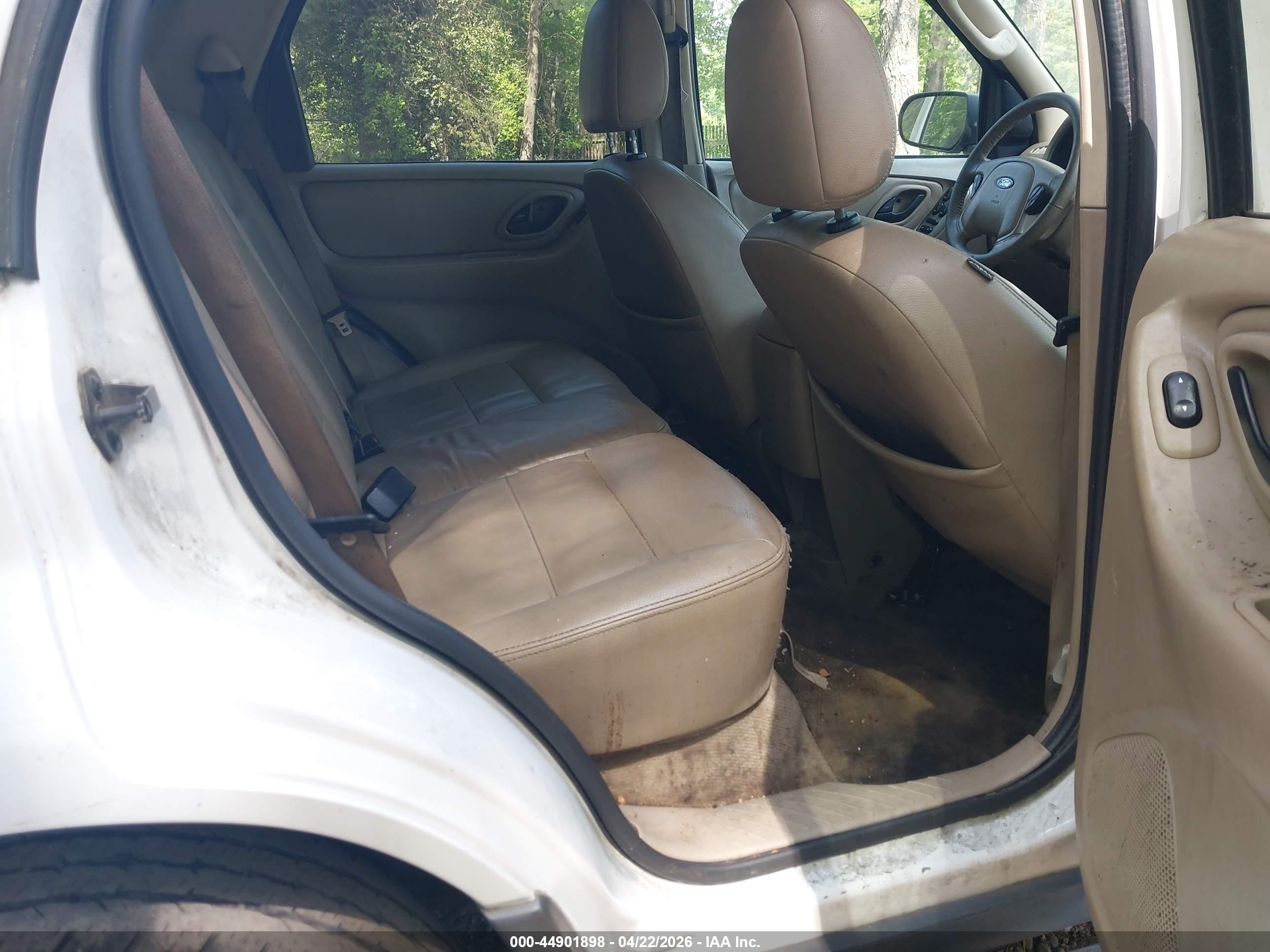 2007 Ford Escape Xlt White vin: 1FMCU03Z67KB87010