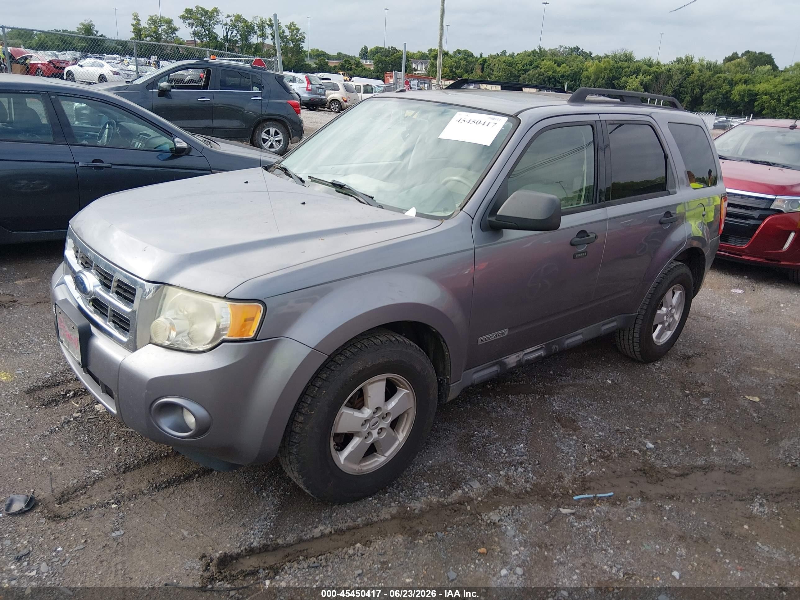 2008 Ford Escape Xlt Blue vin: 1FMCU03Z68KA91248