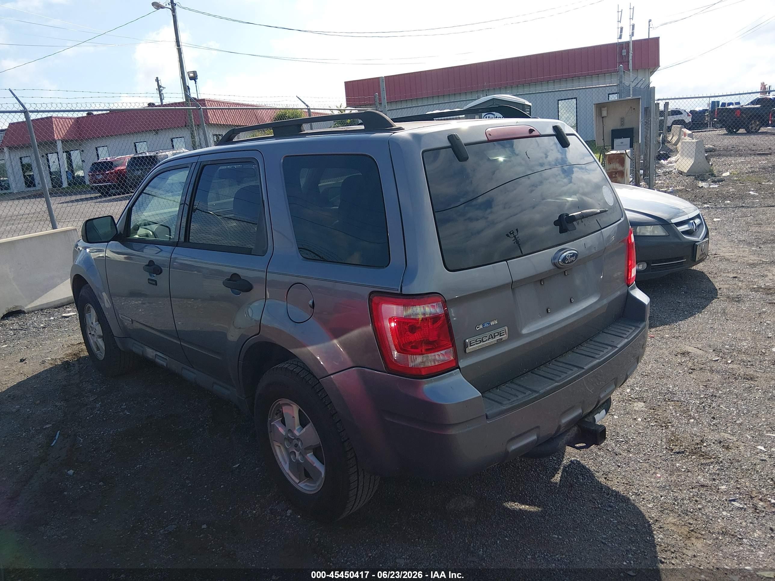 2008 Ford Escape Xlt Blue vin: 1FMCU03Z68KA91248