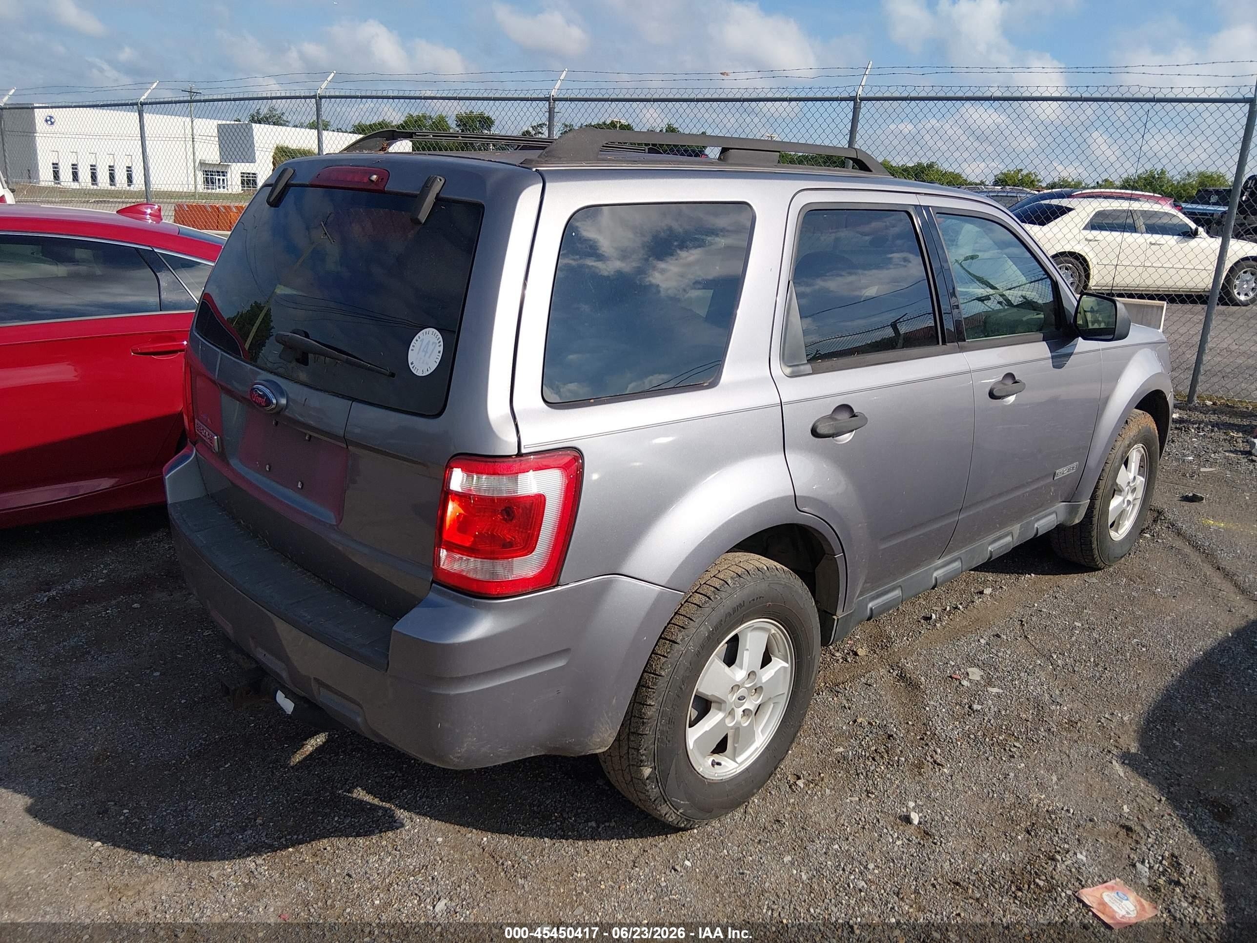 2008 Ford Escape Xlt Blue vin: 1FMCU03Z68KA91248