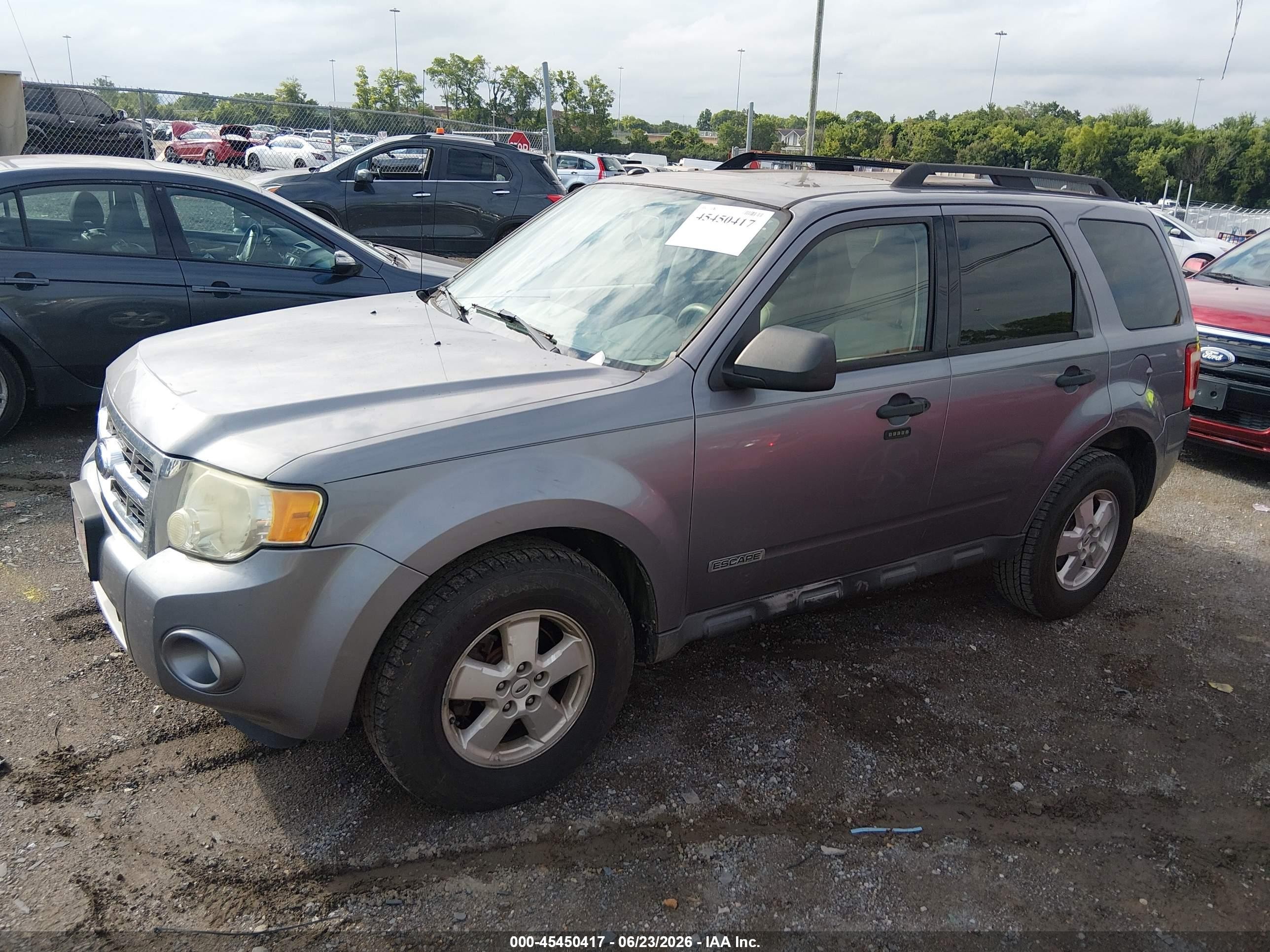 2008 Ford Escape Xlt Blue vin: 1FMCU03Z68KA91248