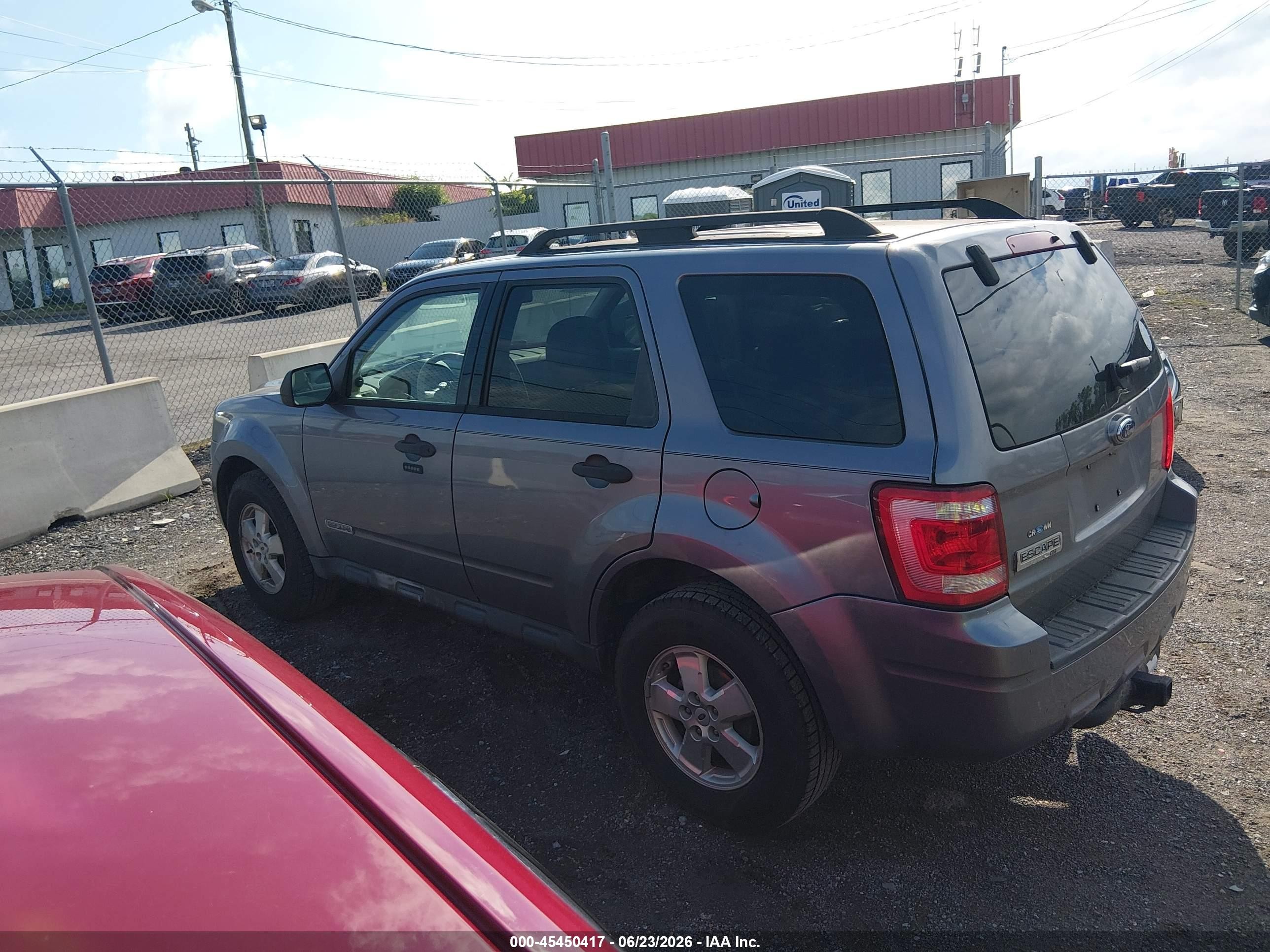 2008 Ford Escape Xlt Blue vin: 1FMCU03Z68KA91248