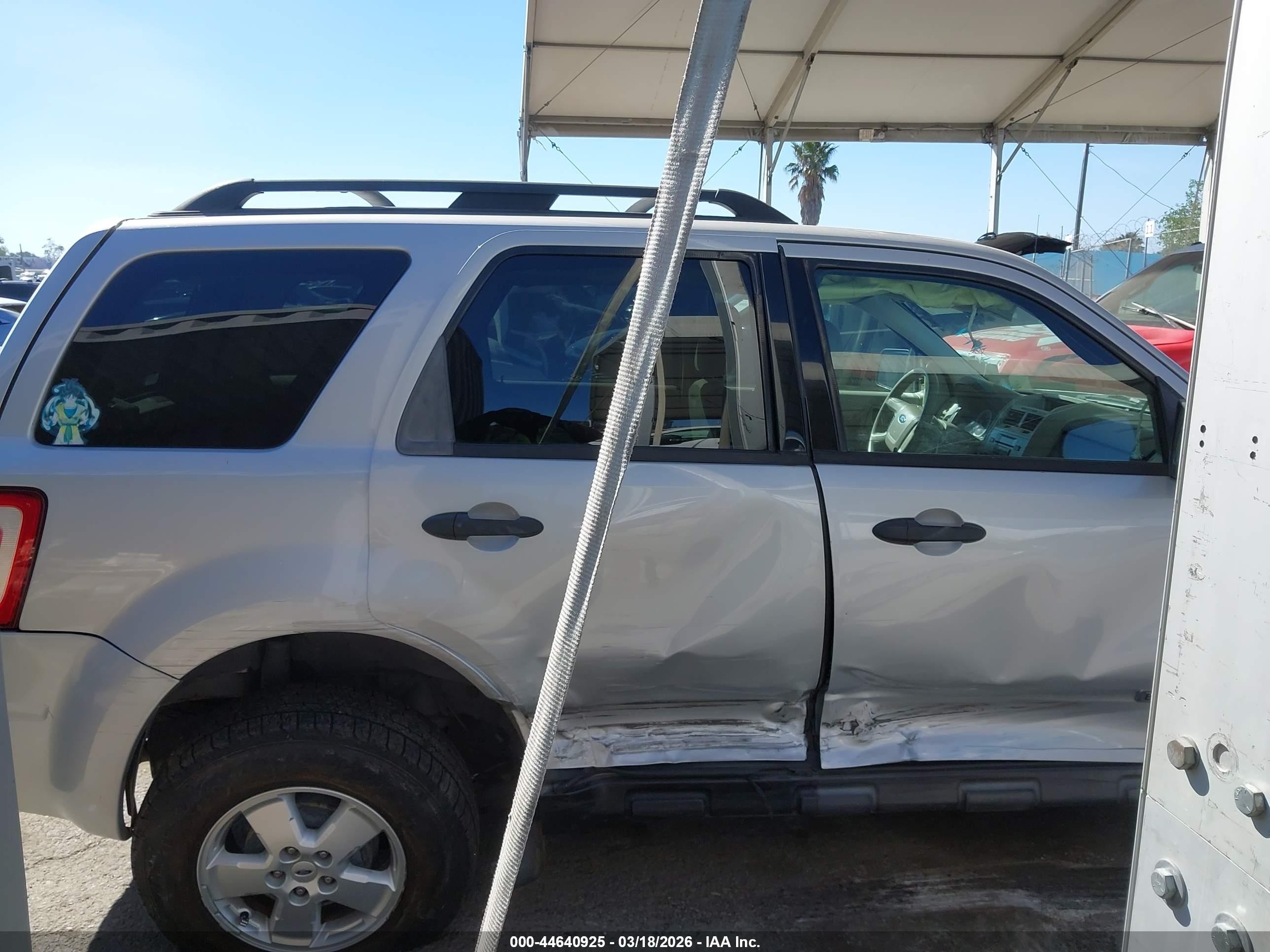 2008 Ford Escape Xlt Gray vin: 1FMCU03Z68KB52372