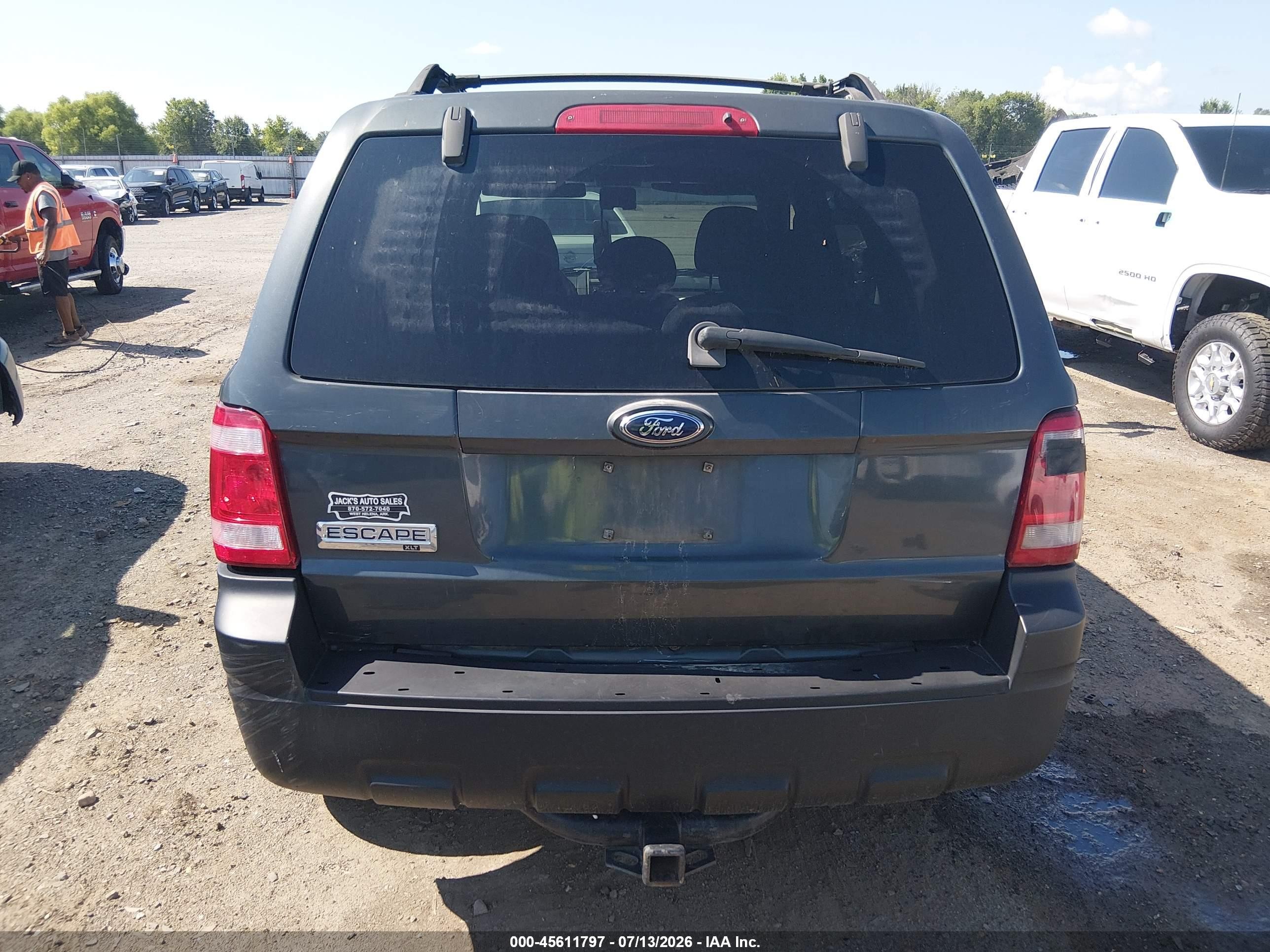 2008 Ford Escape Xlt Gray vin: 1FMCU03Z78KD15000