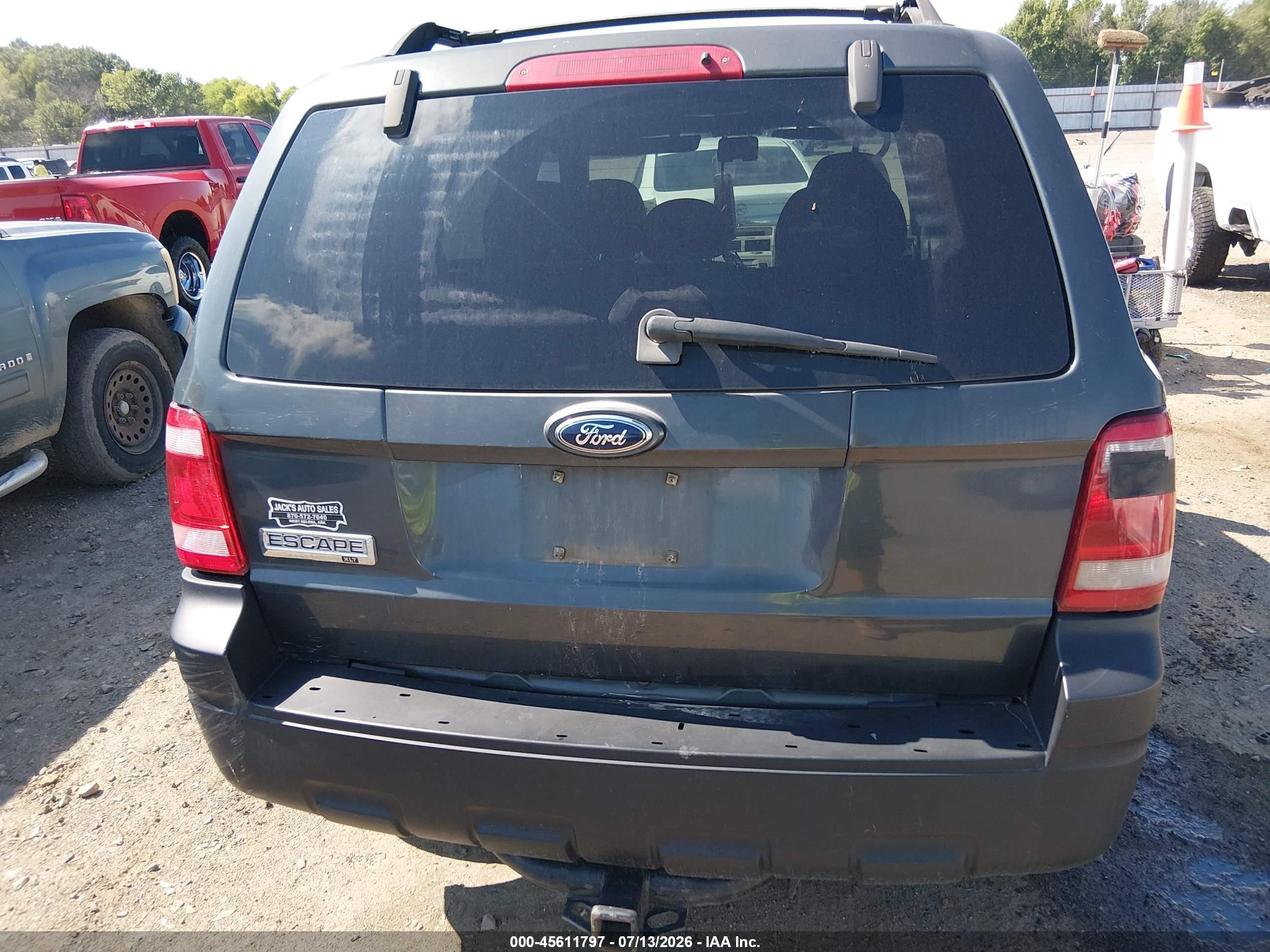 2008 Ford Escape Xlt Gray vin: 1FMCU03Z78KD15000
