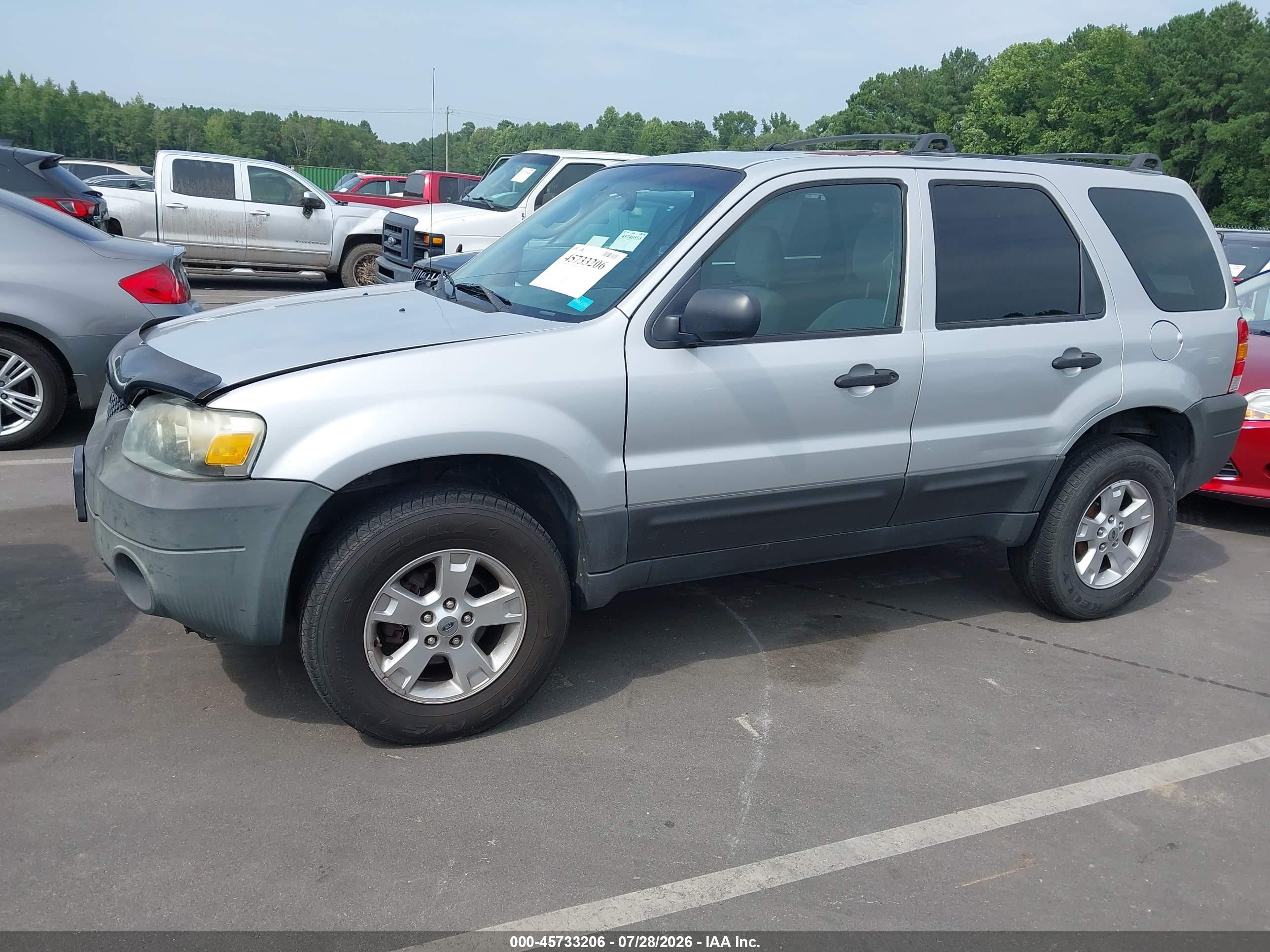 2006 Ford Escape Xlt Gray vin: 1FMCU03Z86KC04646
