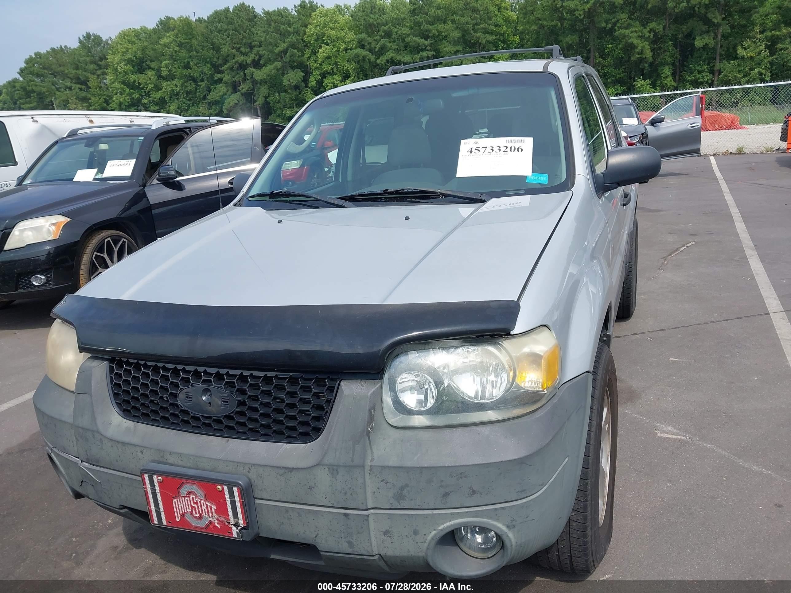 2006 Ford Escape Xlt Gray vin: 1FMCU03Z86KC04646