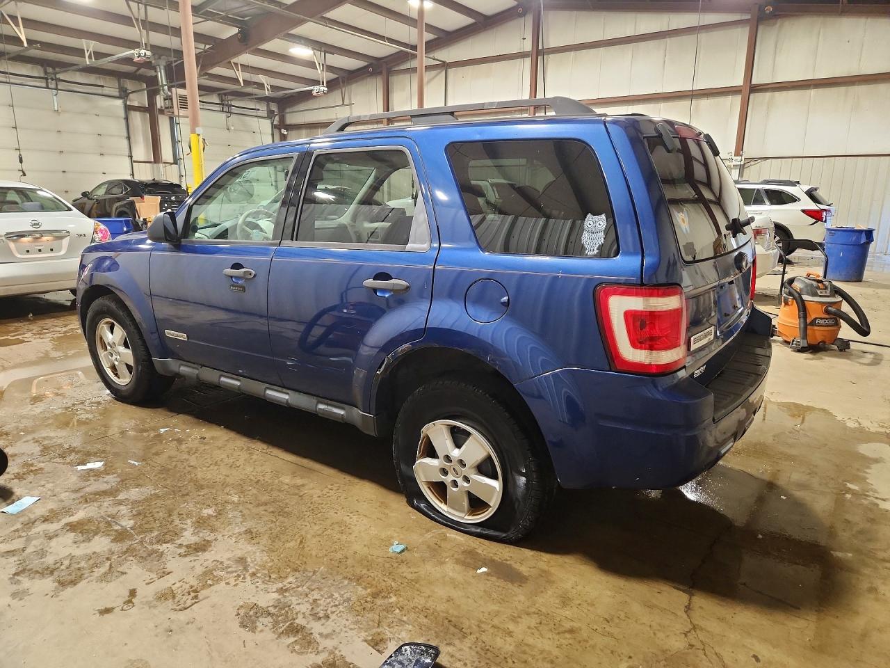 2008 Ford Escape Xlt Blue vin: 1FMCU03Z88KB25321