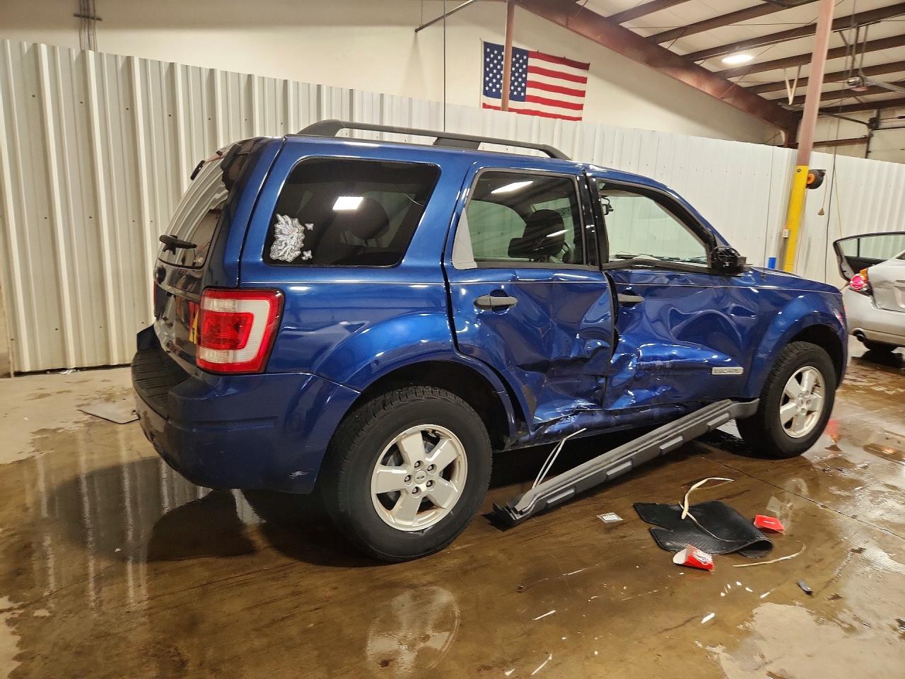 2008 Ford Escape Xlt Blue vin: 1FMCU03Z88KB25321