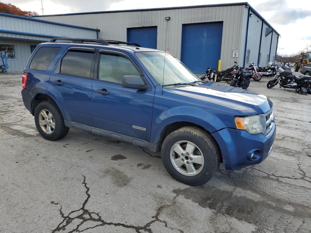 2008 Ford Escape Xlt Синий vin: 1FMCU03Z88KC06769
