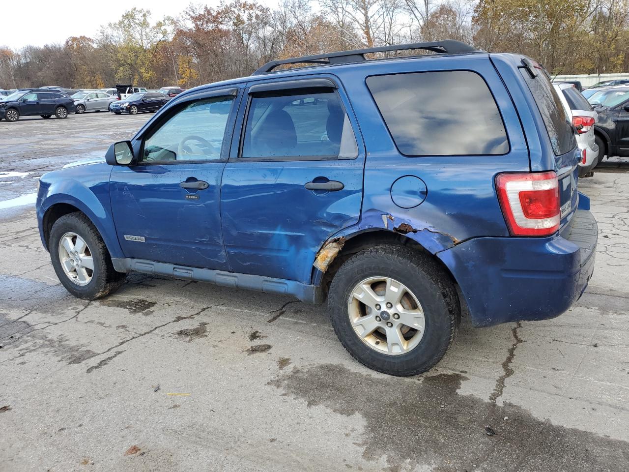 2008 Ford Escape Xlt Синий vin: 1FMCU03Z88KC06769