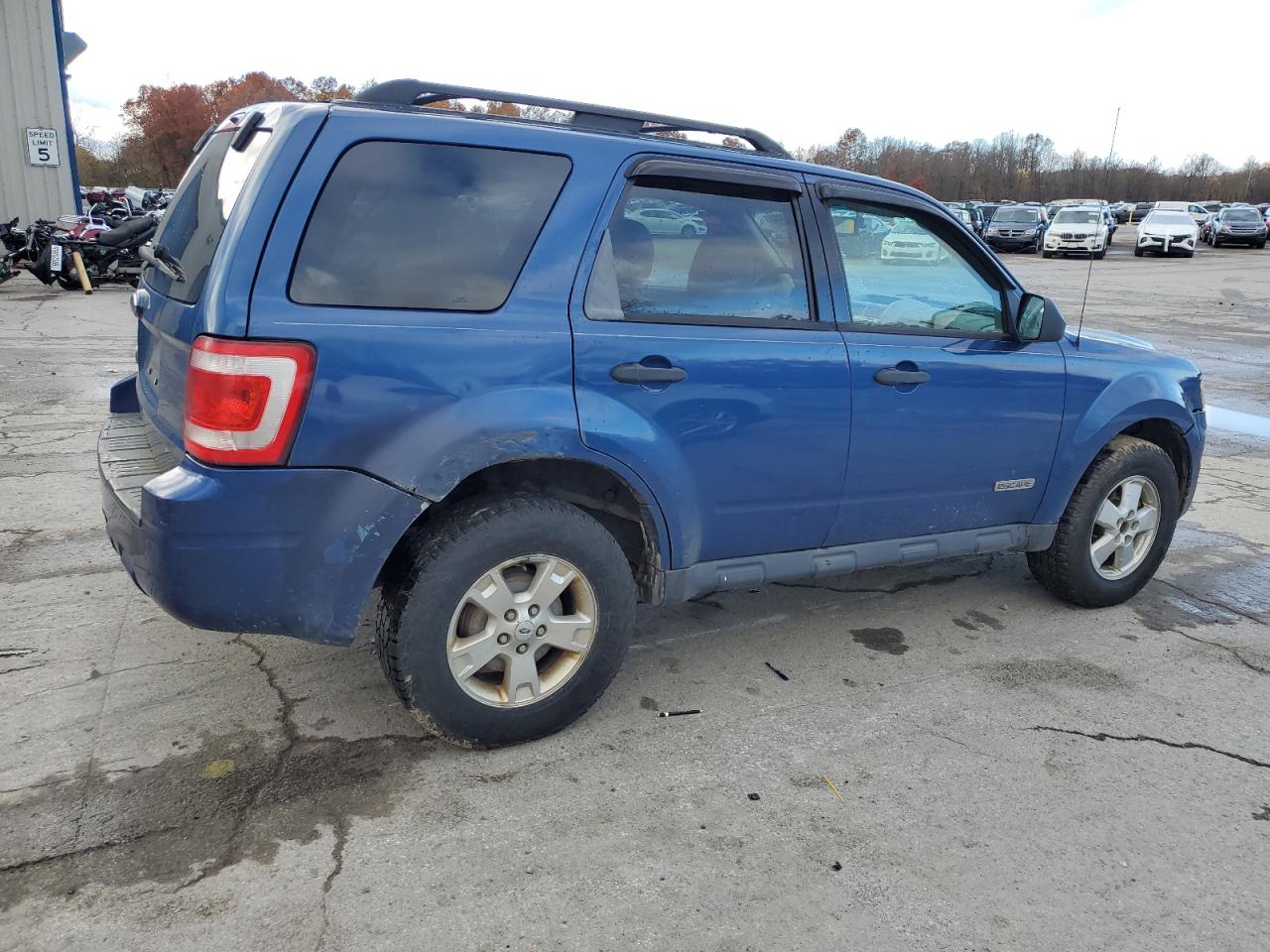 2008 Ford Escape Xlt Синий vin: 1FMCU03Z88KC06769