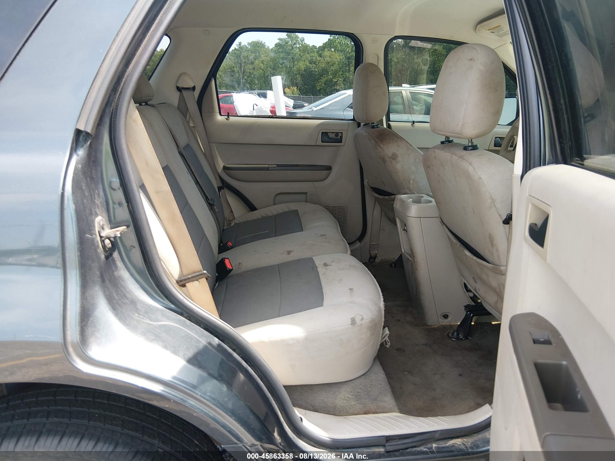 2008 Ford Escape Xlt Gray vin: 1FMCU03Z88KD15345