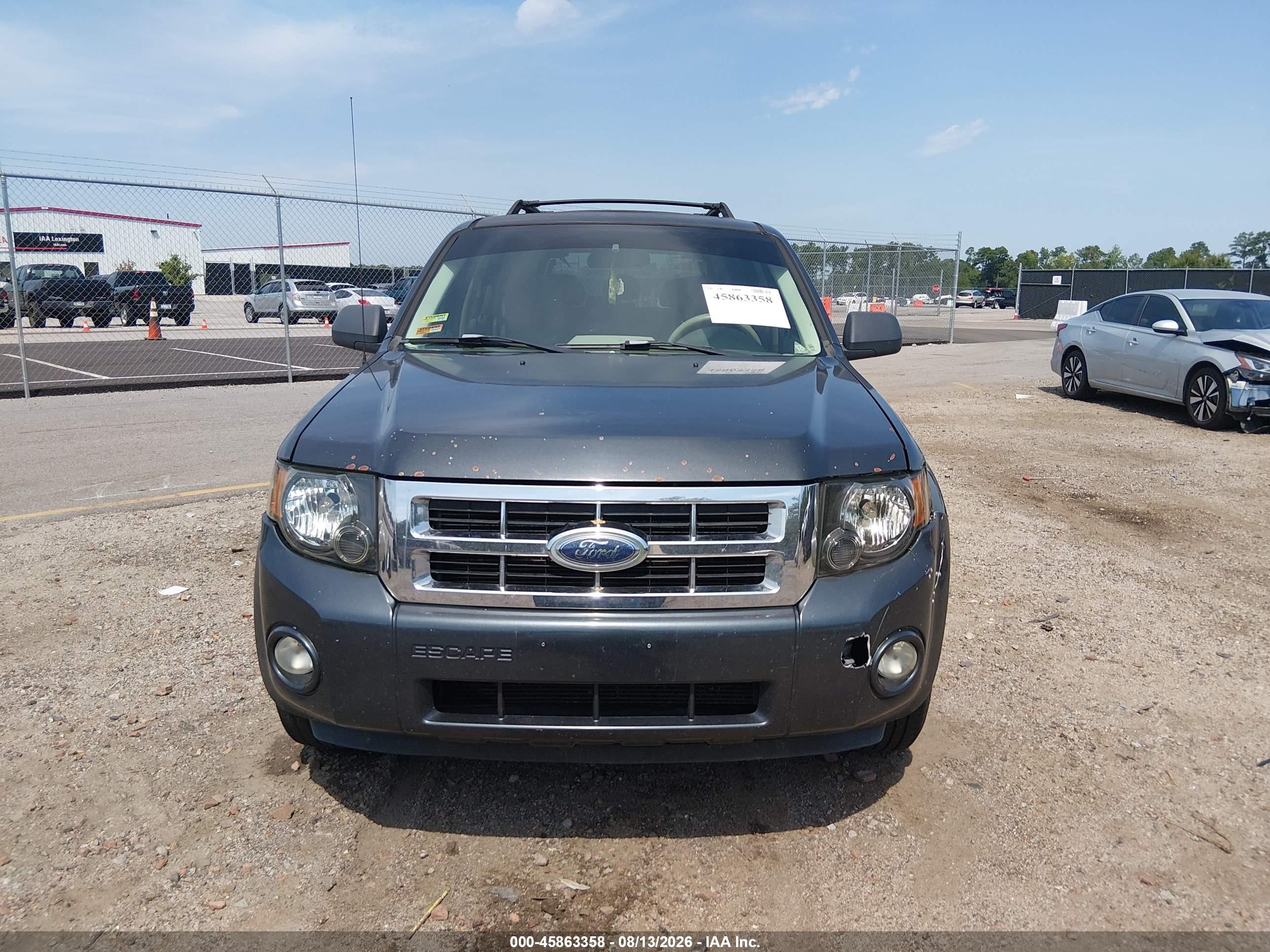 2008 Ford Escape Xlt Gray vin: 1FMCU03Z88KD15345