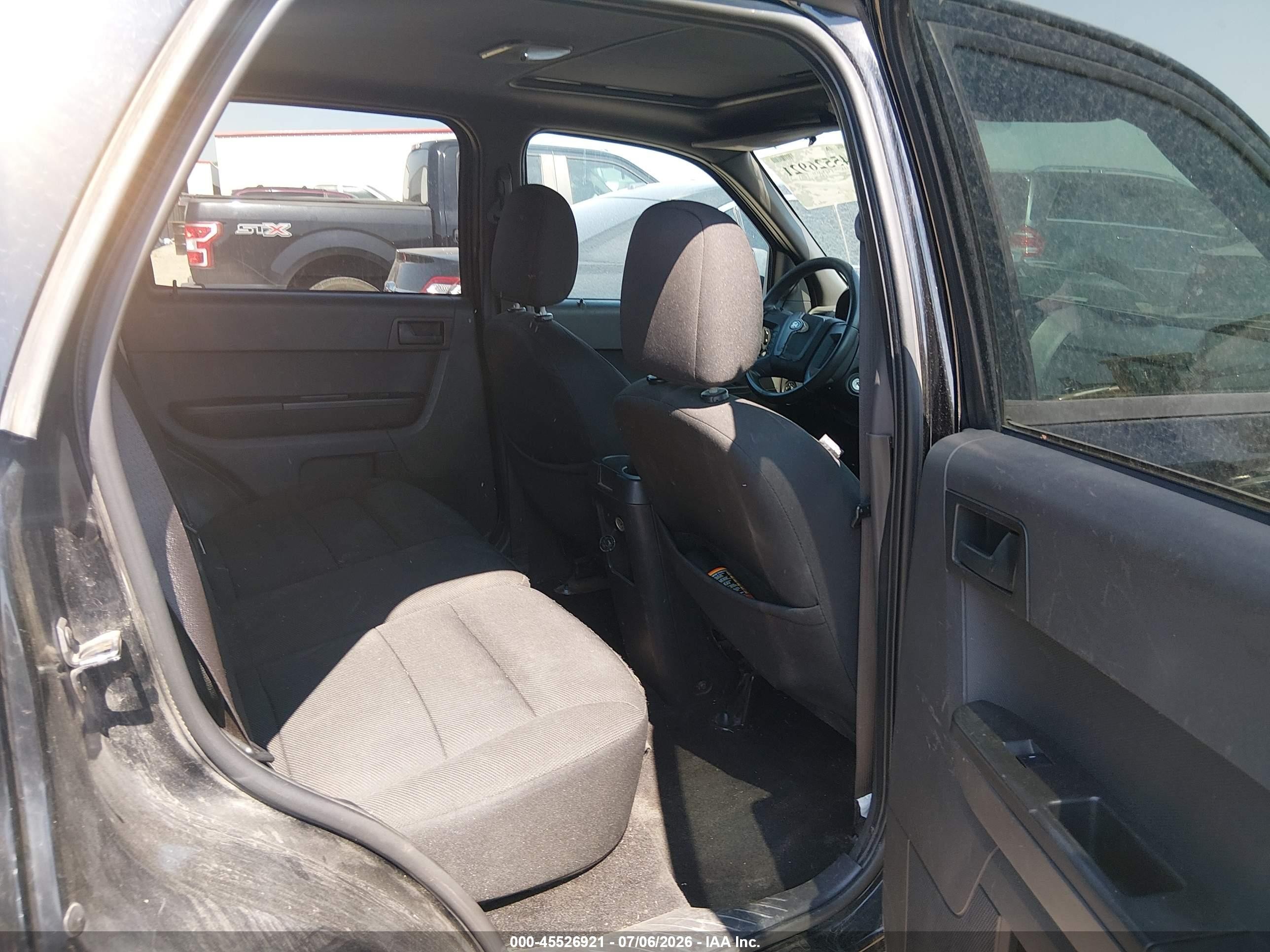 2008 Ford Escape Xlt Black vin: 1FMCU03Z98KD22465